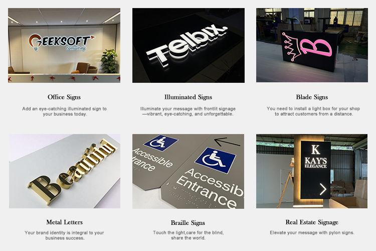 Custom 3D LED Channel Letters