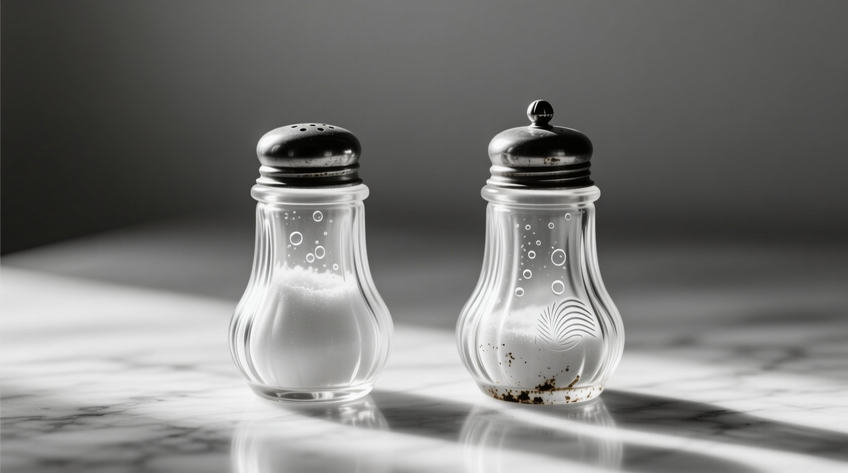 you think your glass salt shakers are valuable think again