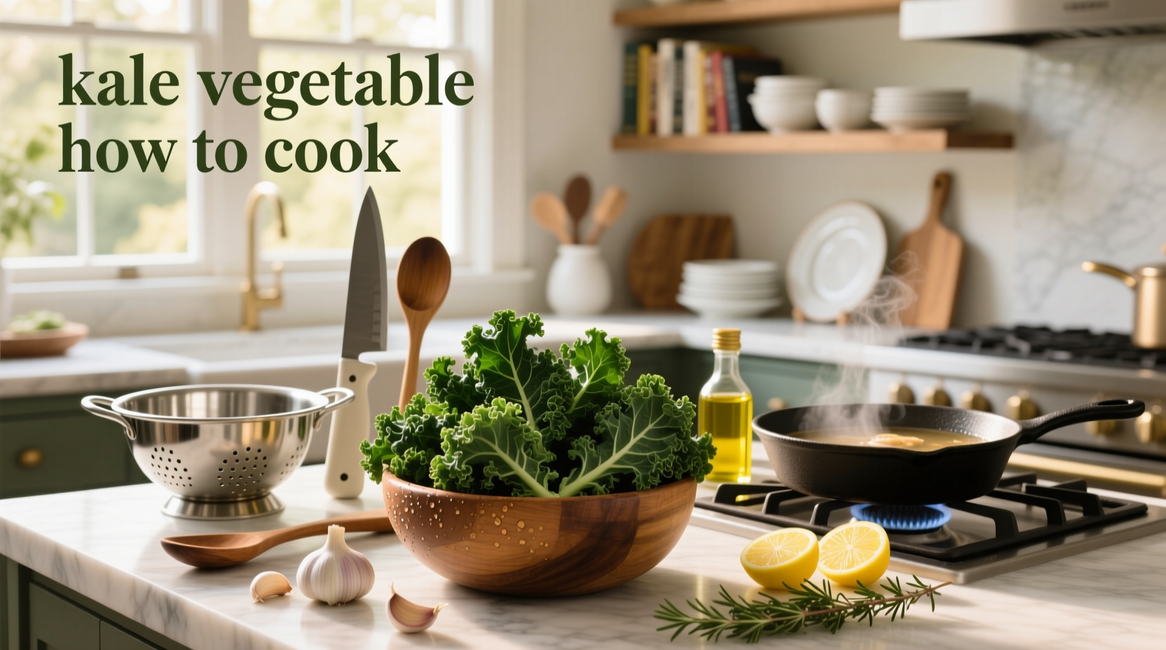 how to cook kale simple, tender flavorful methods