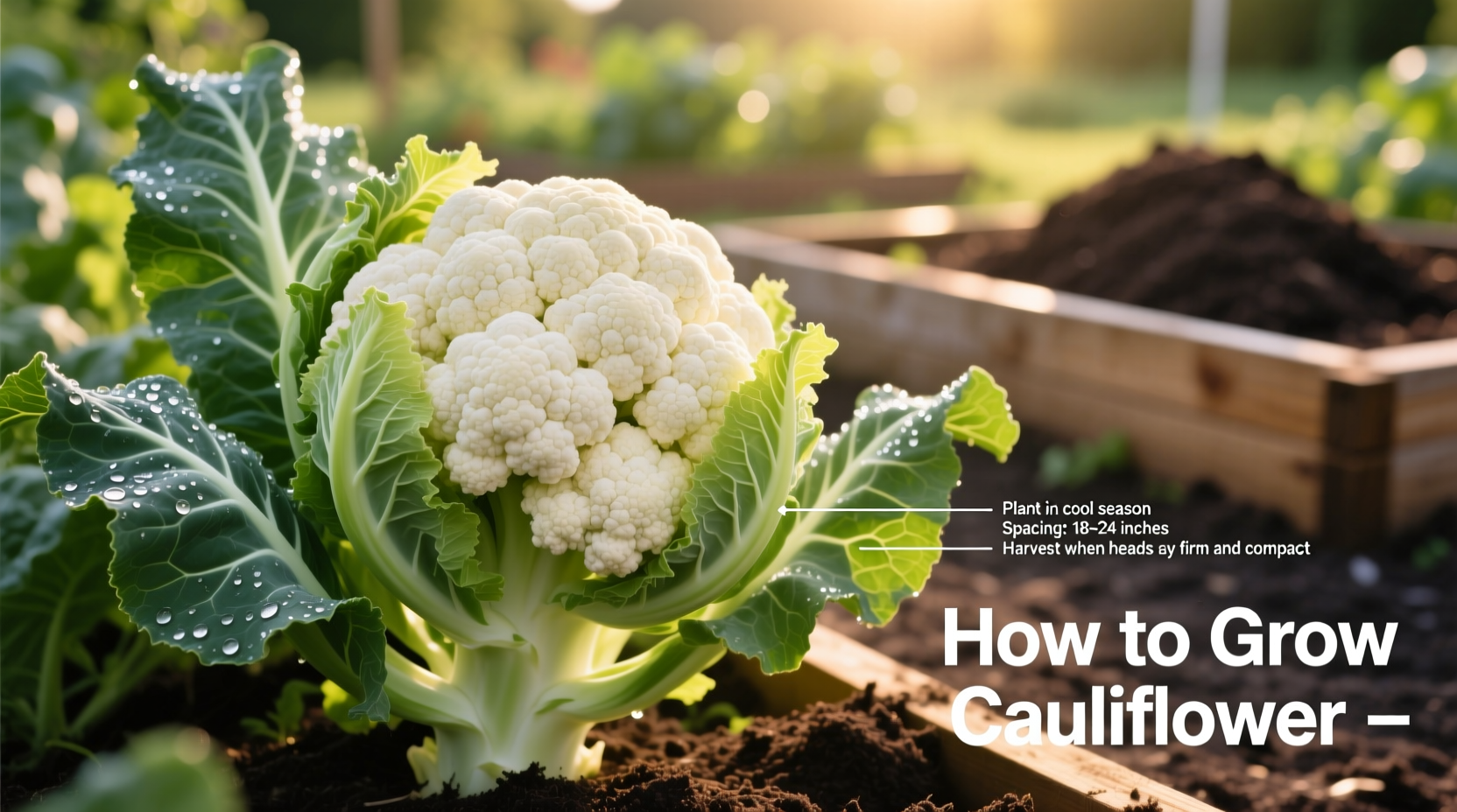 How to Grow Perfect Cauliflower: Step-by-Step Guide