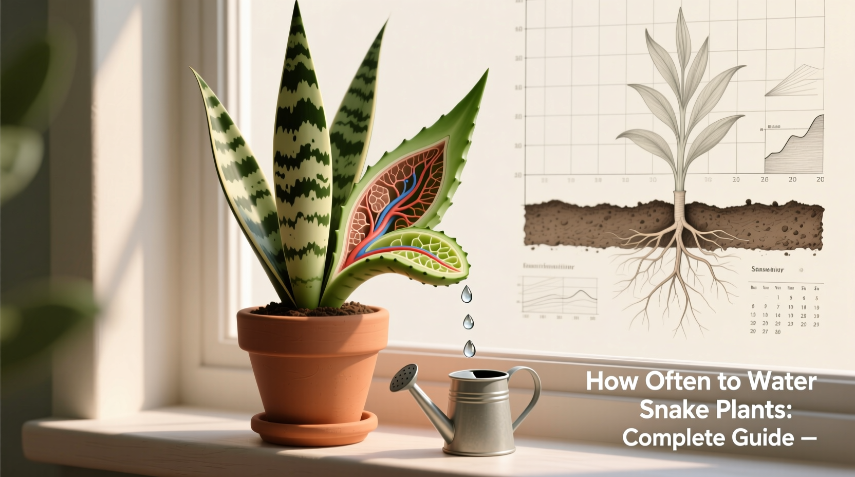 how often should you water snake plants
