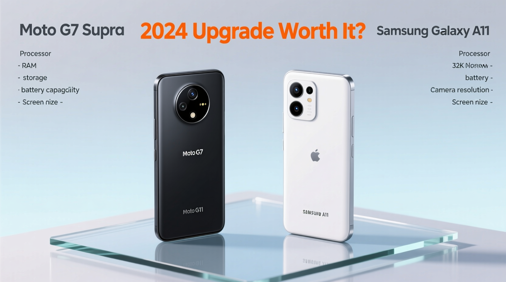 moto g7 supra vs samsung a11 is it worth upgrading in 2024 or should i stick with my old phone