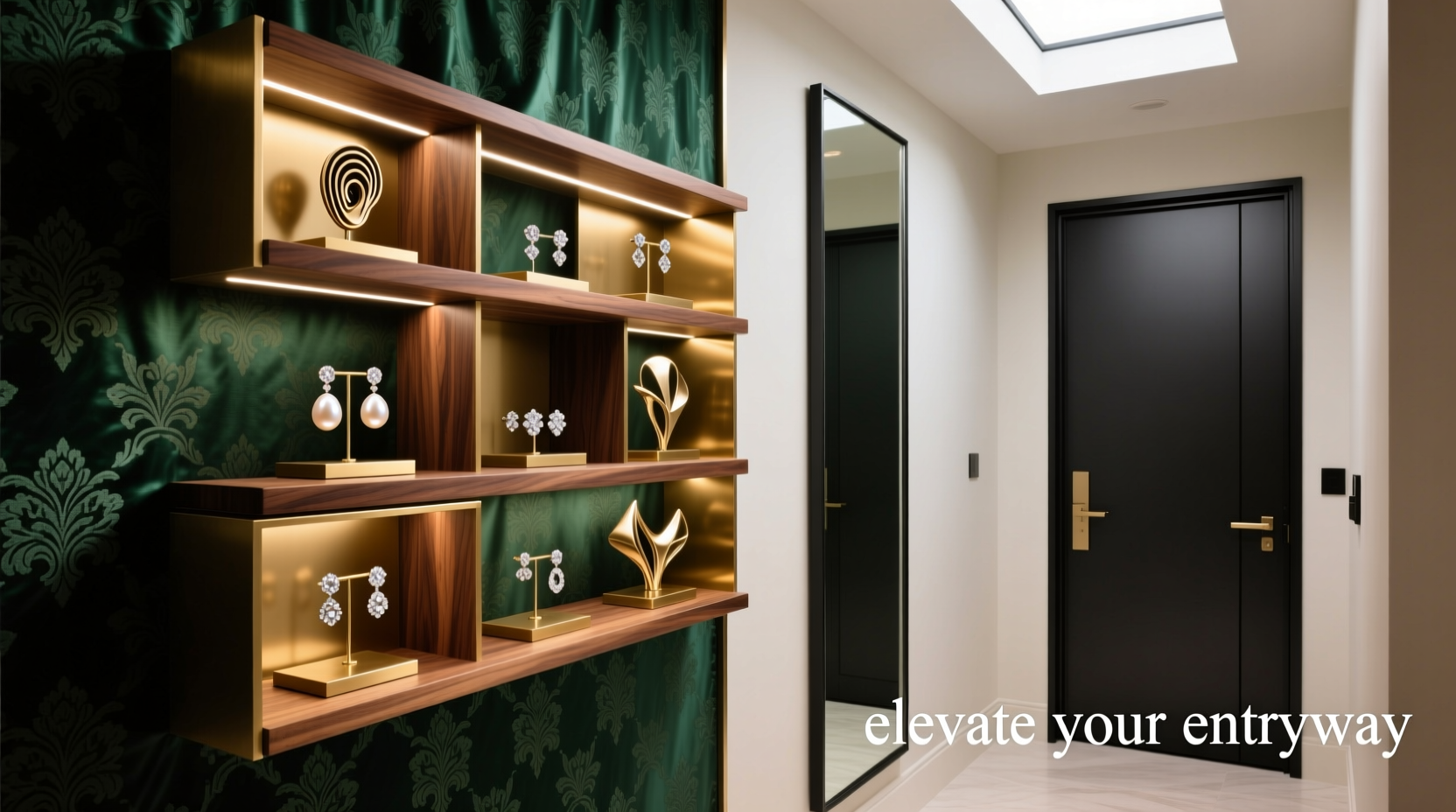 elevate your entryway a guide to styling luxury ear ornament shelves with elegance and function