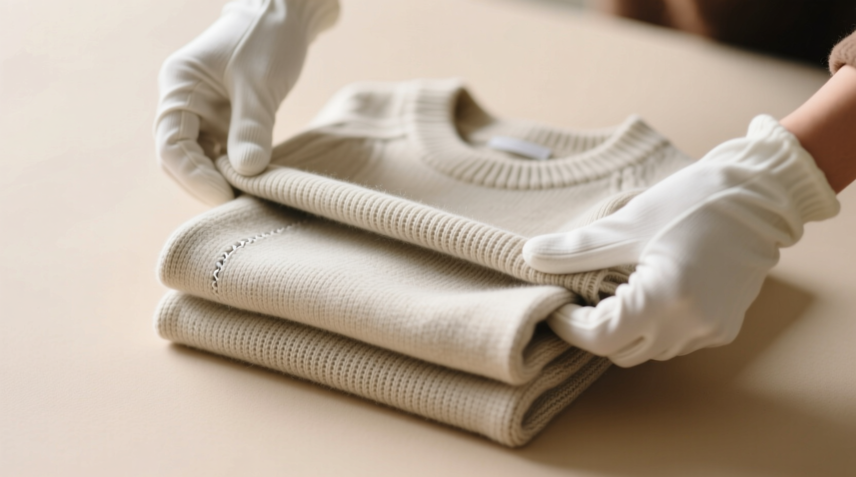 how to fold a sweater