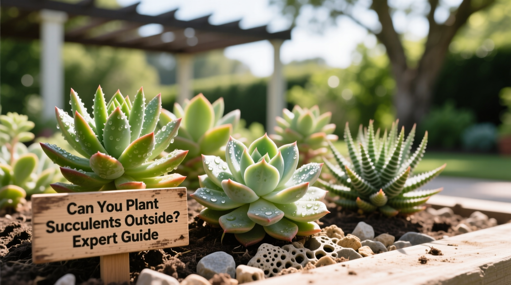 Can You Plant Succulents Outside? Expert Guide