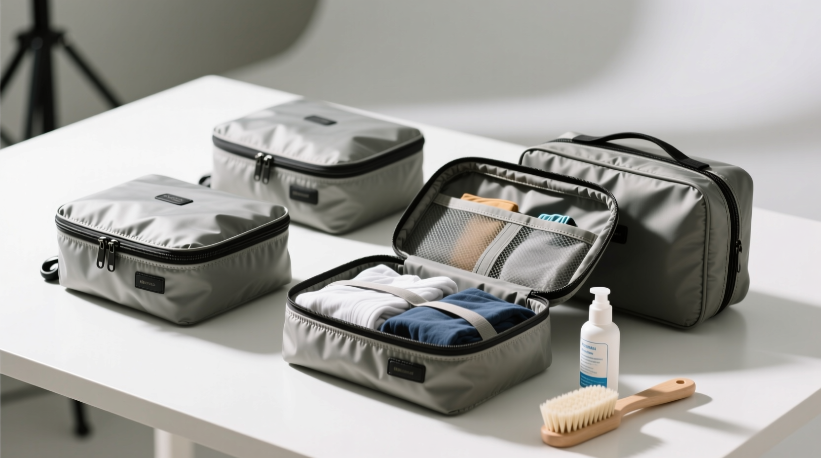 how to clean packing cubes