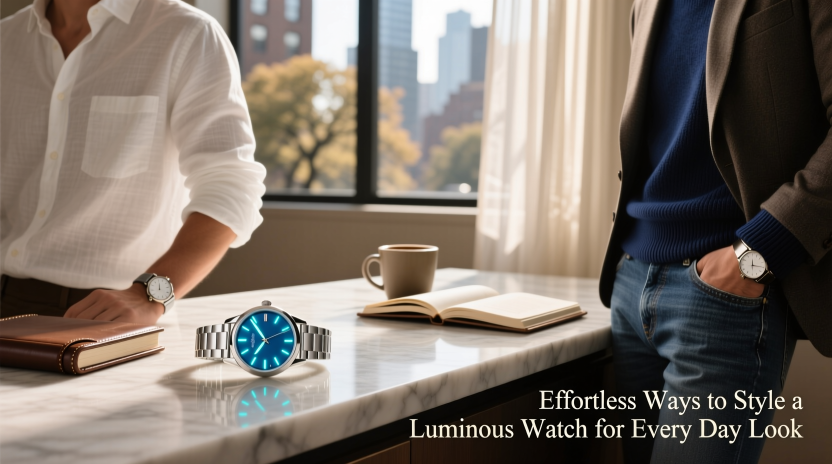 effortless ways to style a luminous watch for every day looks