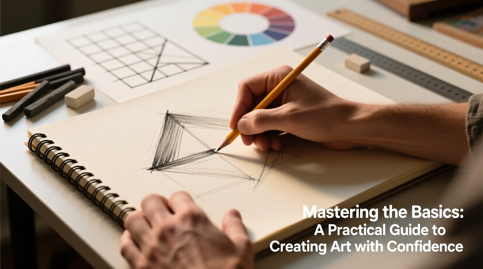 mastering the basics a practical guide on how to do artwork with confidence