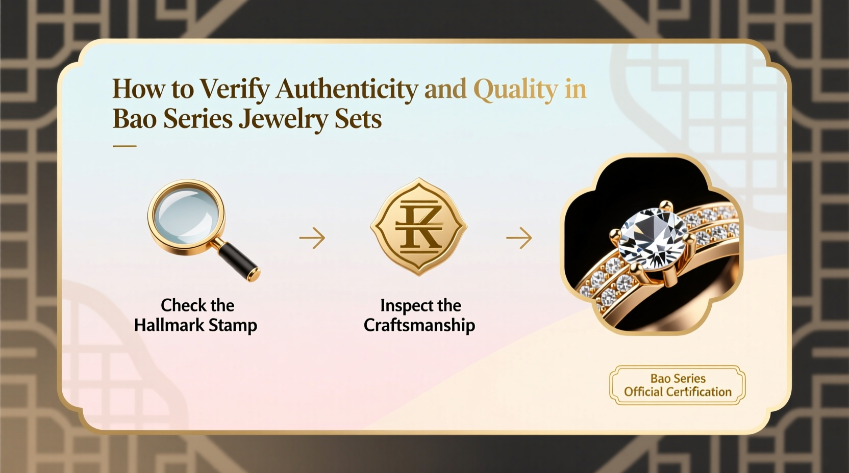 how to verify authenticity and quality in bao series jewelry sets a practical guide