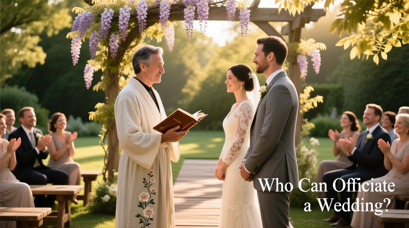 who can officiate a wedding