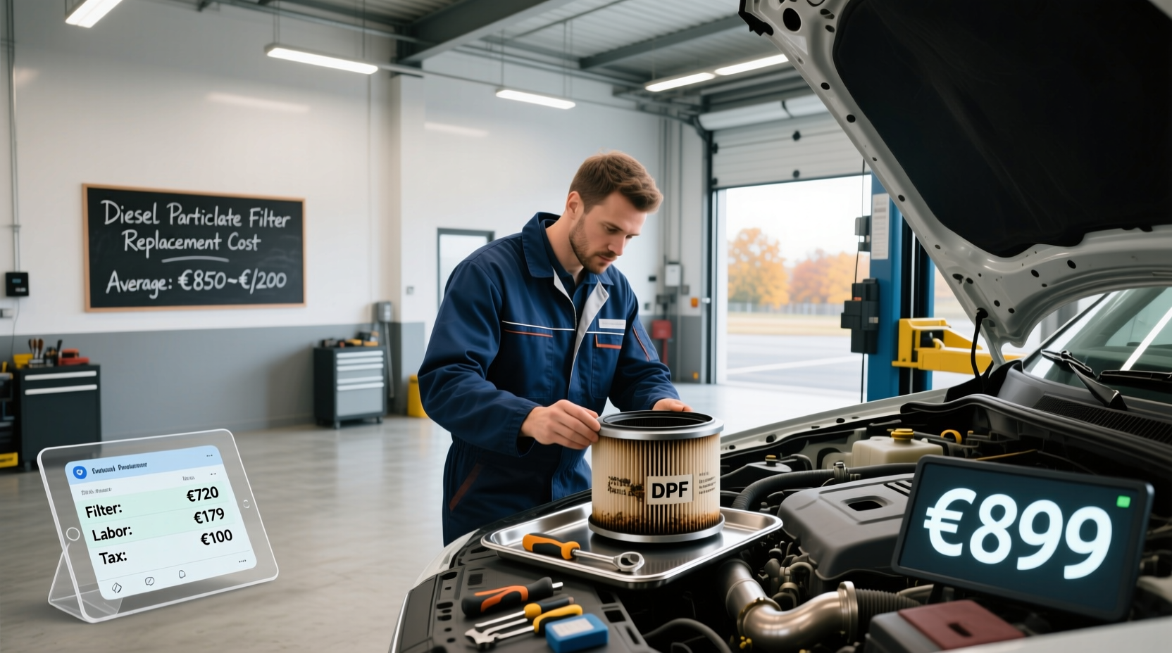 What Is the Diesel Particulate Filter Replacement Cost?
