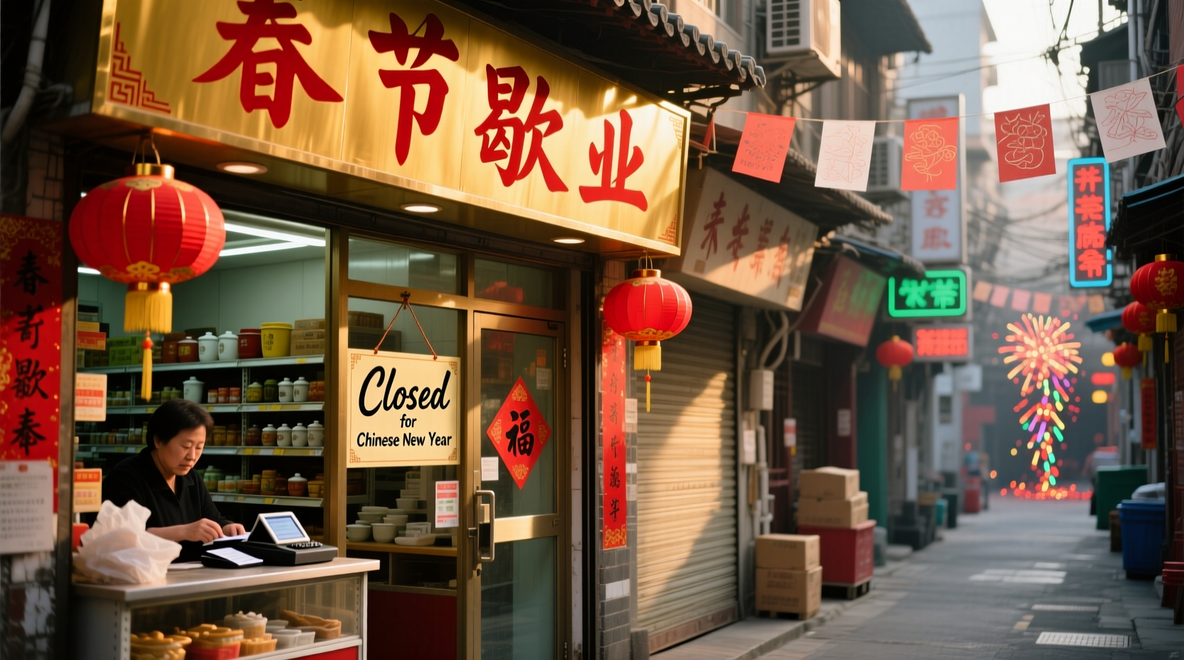 when do businesses close for chinese new year