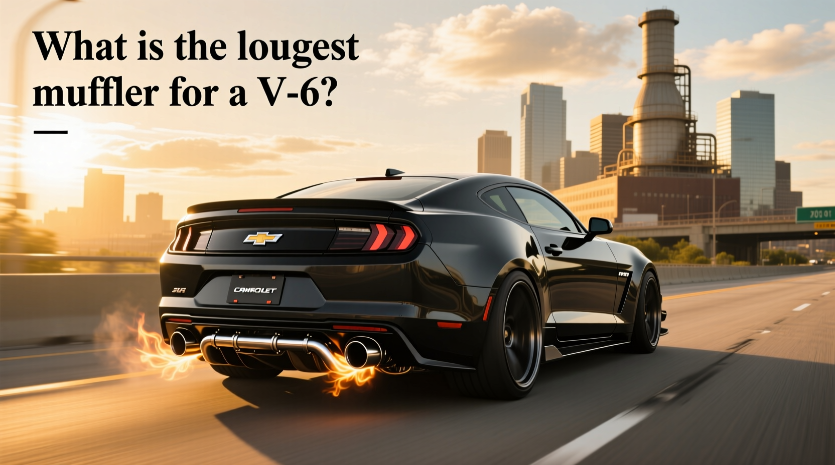 How to Choose Camaro Exhaust V6: Loudest Muffler Buying Guide