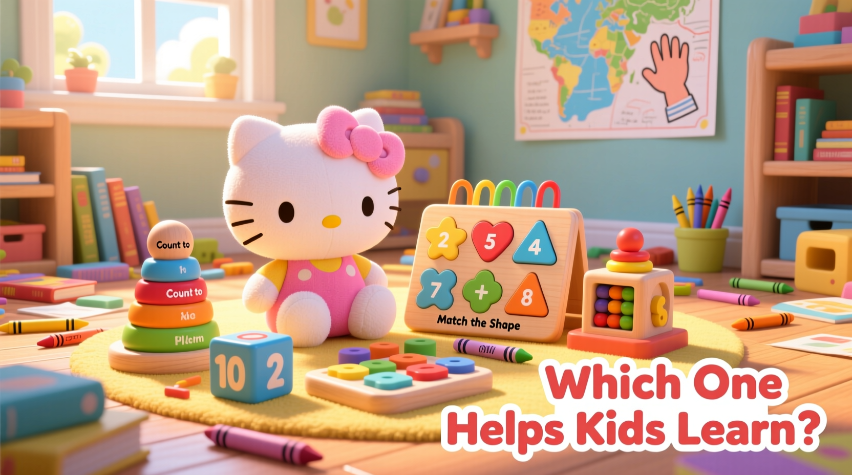 hello kitty plush vs educational toys which one actually helps kids learn
