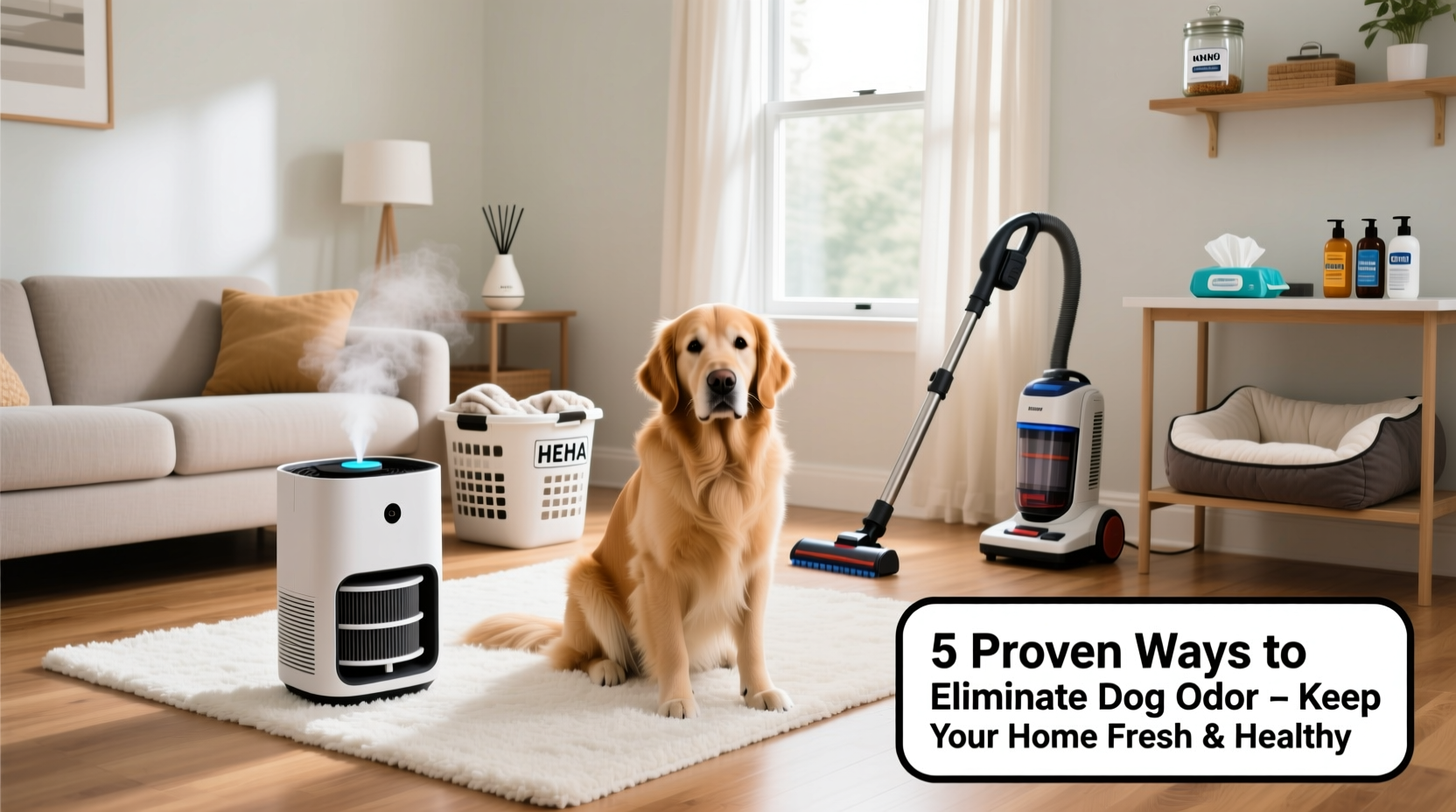 effective strategies to eliminate dog odor from your home for a fresh clean space