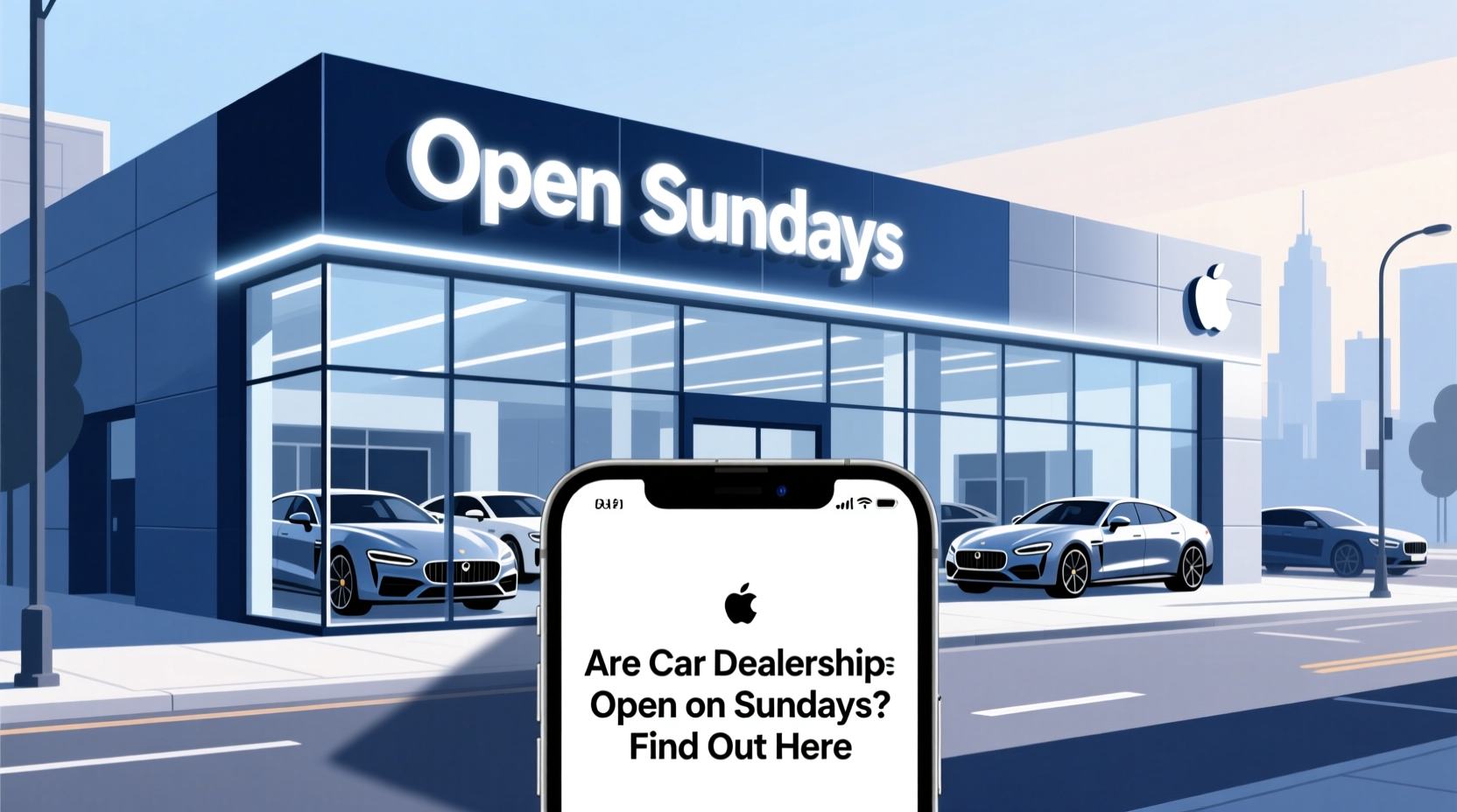 are any car dealerships open on sunday