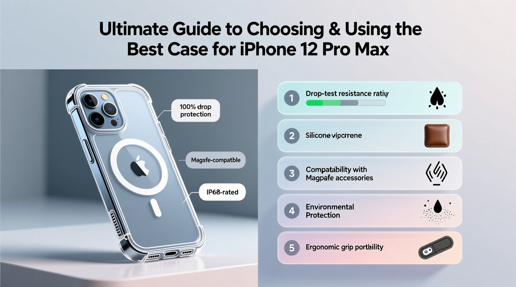ultimate guide to choosing and using the best case to protect your iphone 12 pro max