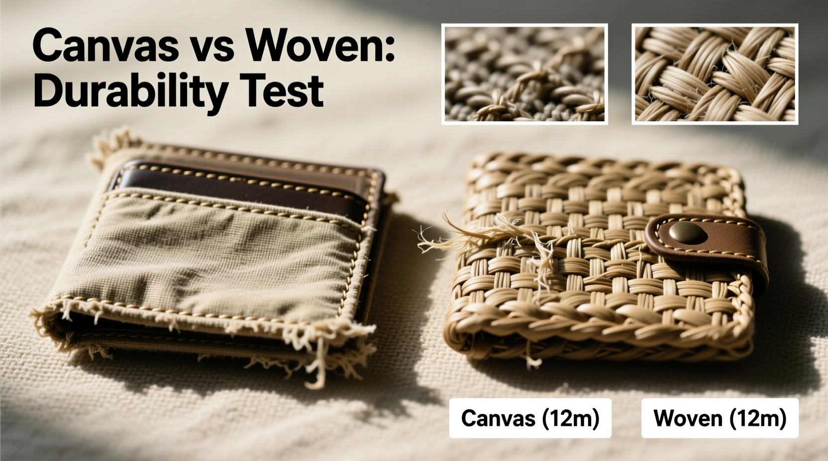canvas vs woven wallets which one lasts longer without falling apart