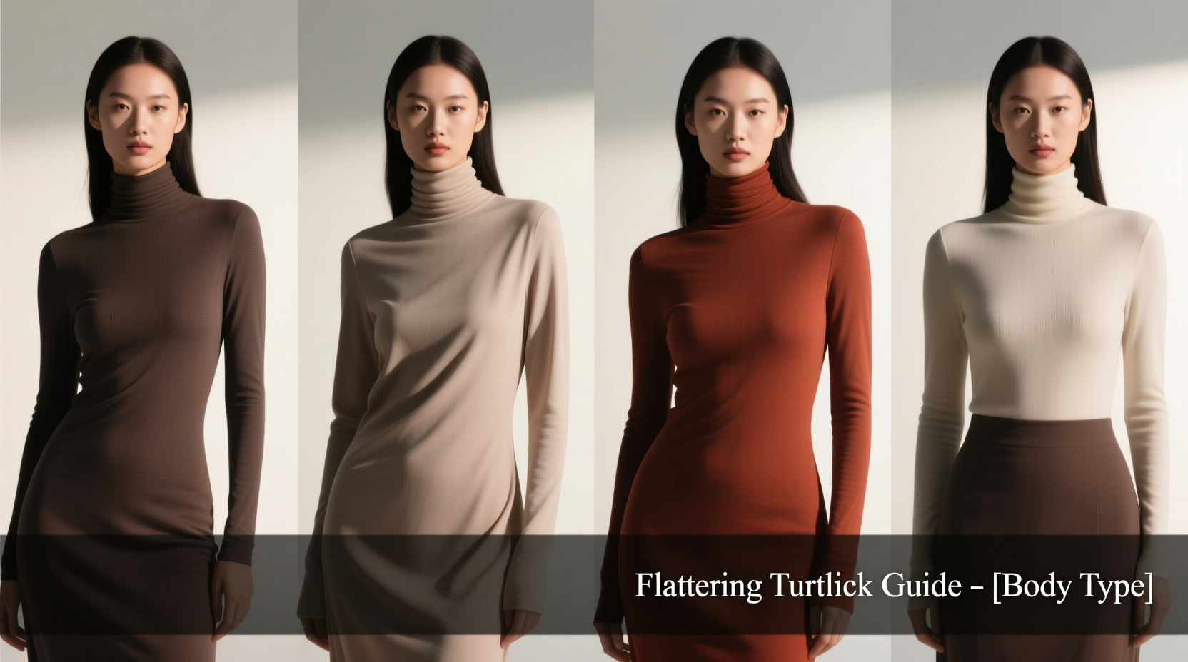 how to find the perfect turtleneck style to flatter your body shape