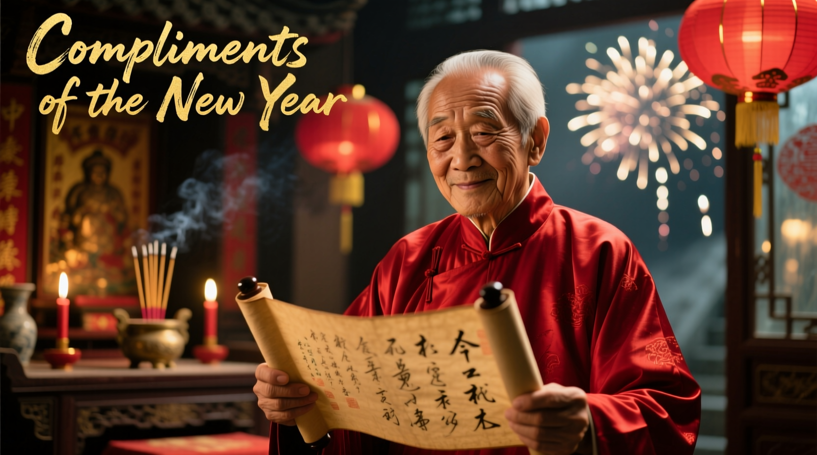 what does compliments of the new year means