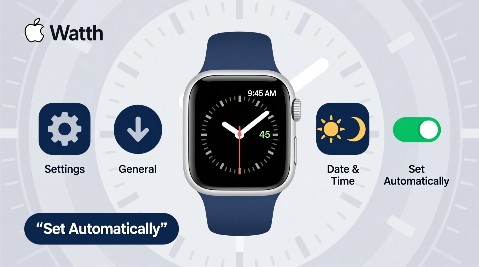 how to effortlessly sync and adjust time settings on your apple watch