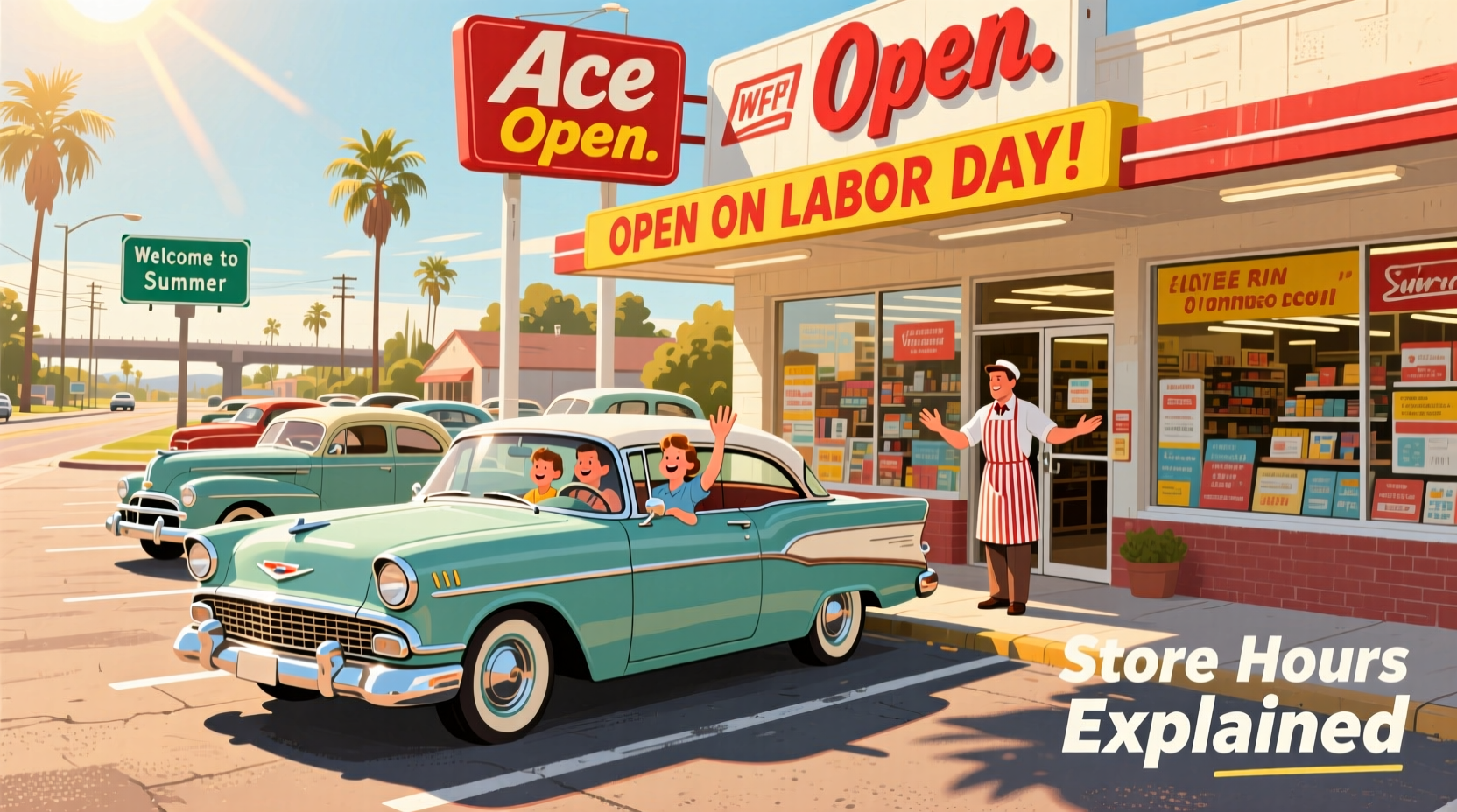 is ace open on labor day