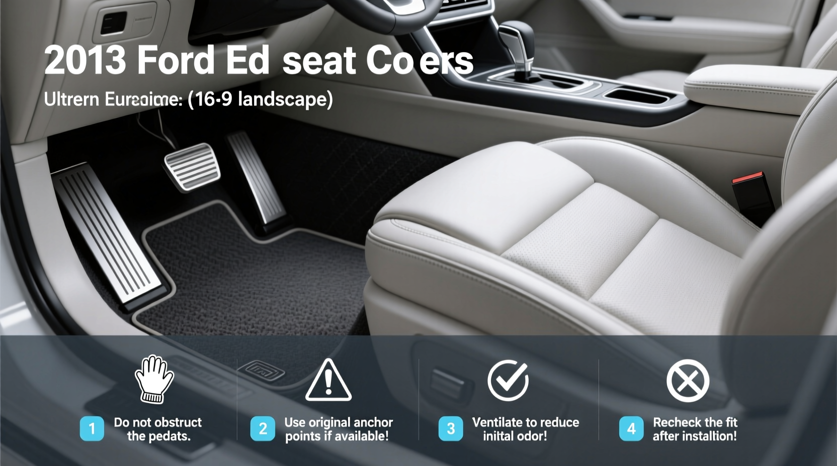 How to Choose Seat Covers 2013 Ford Edge: Buying Guide