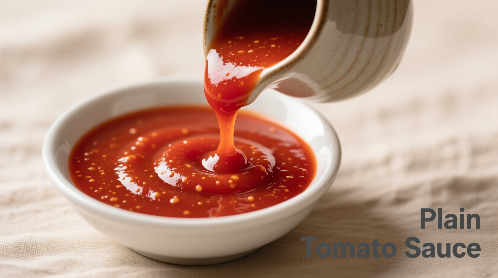 plain tomato sauce