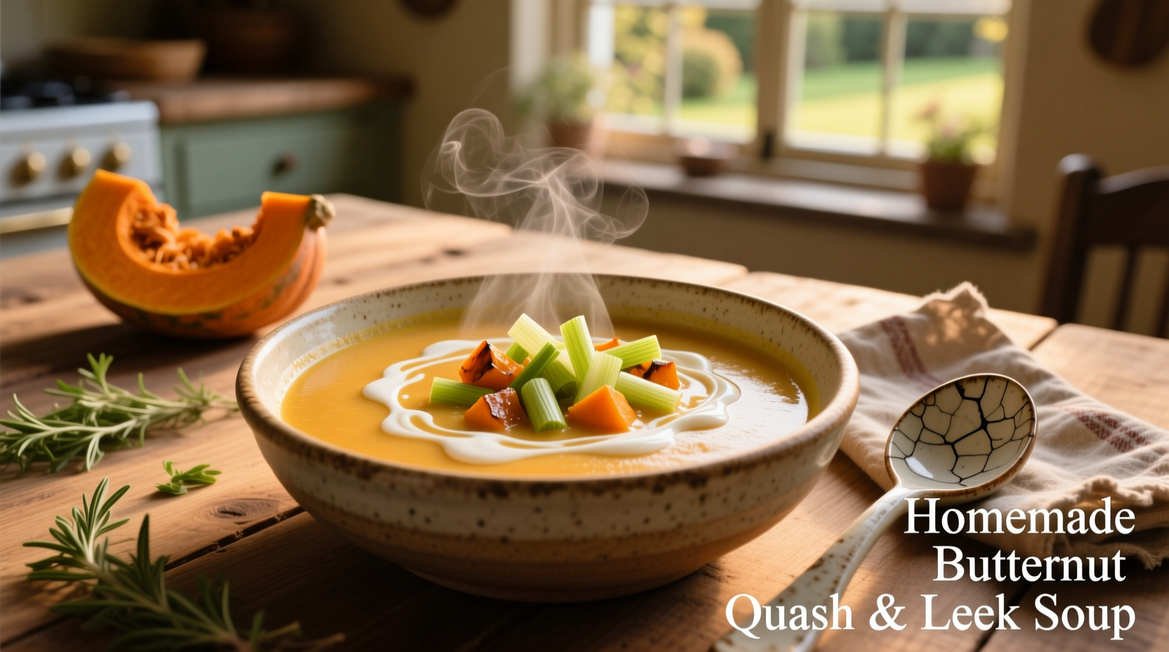 Perfect Butternut Squash and Leek Soup Recipe in 45 Minutes