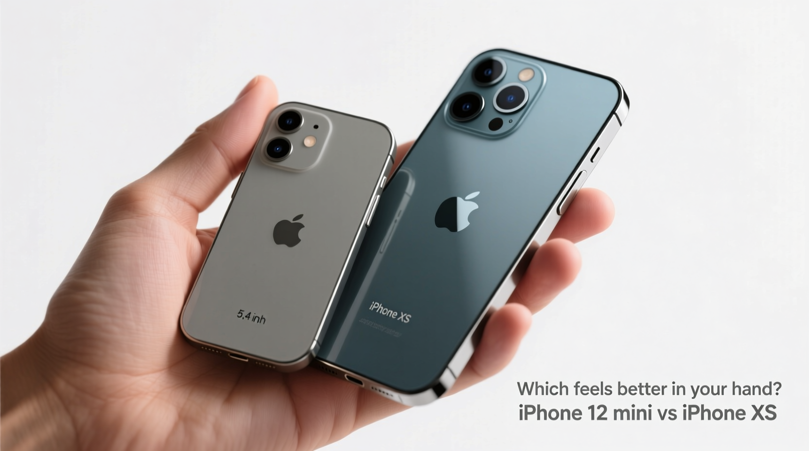 iphone 12 mini or iphone xs which size feels better in your hand