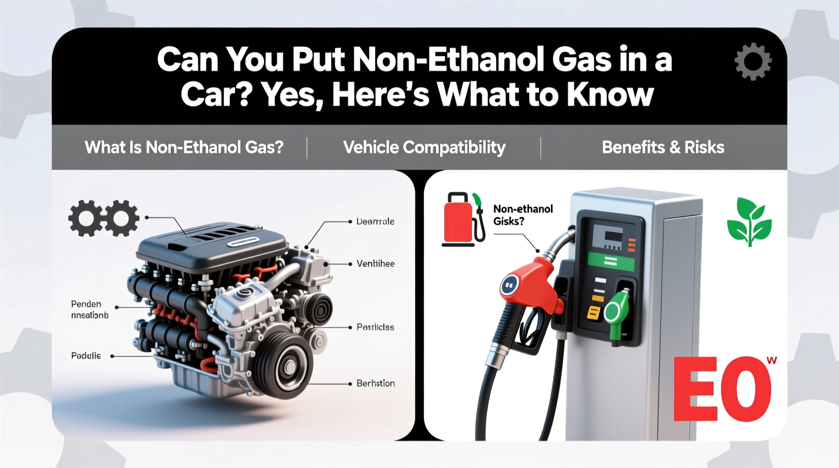 can you put non ethanol gas in a car