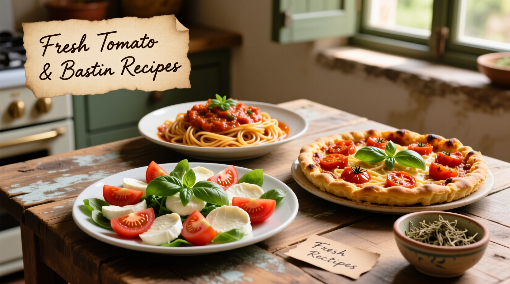 7 Perfect Tomato and Basil Recipes for Summer