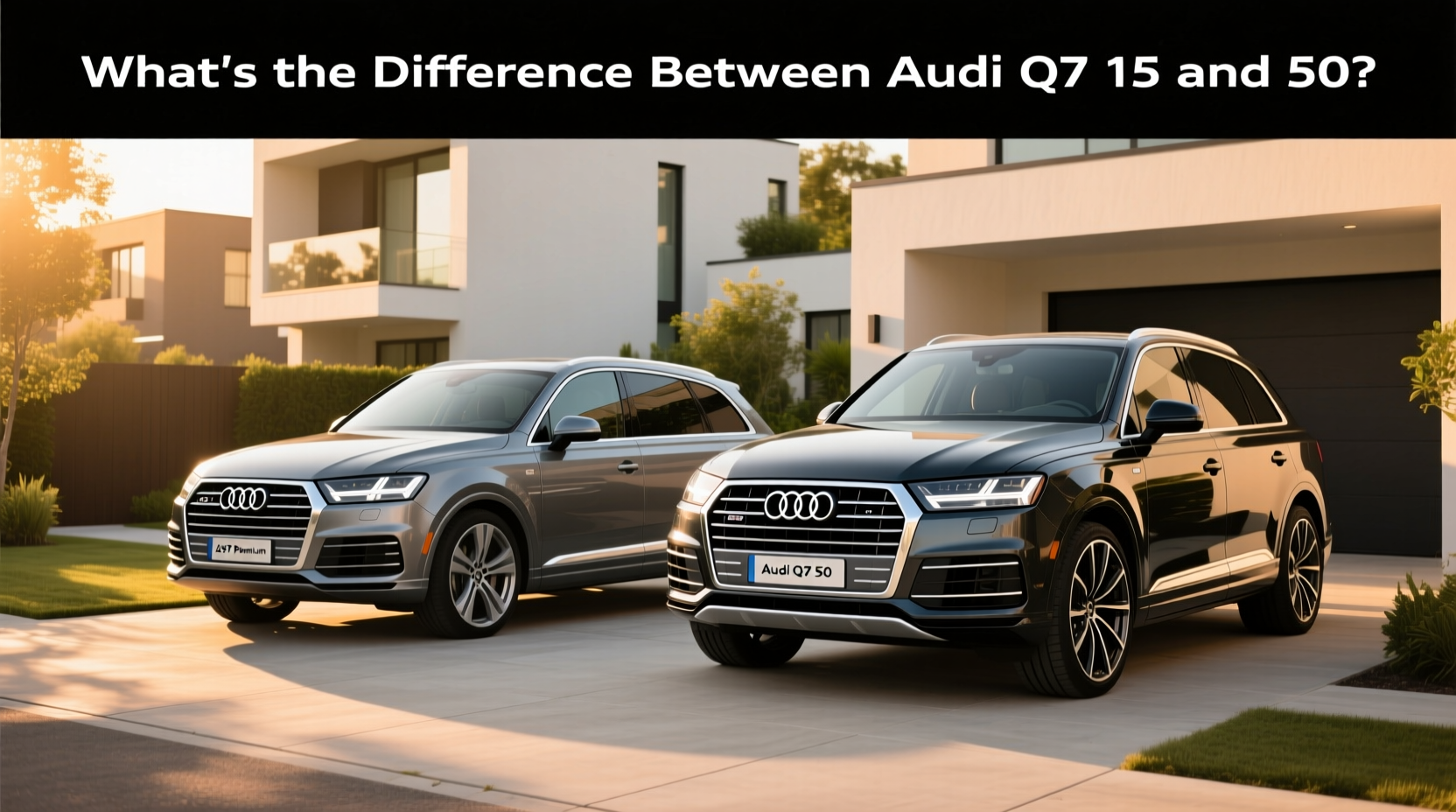 Audi Q7 45 vs 55 Guide: How to Choose the Right Engine