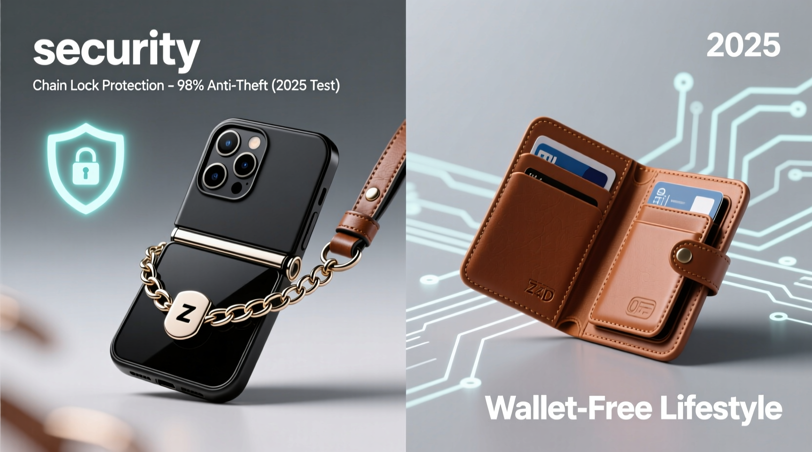 z flip chain case vs wallet case is the extra security worth ditching your wallet in 2025