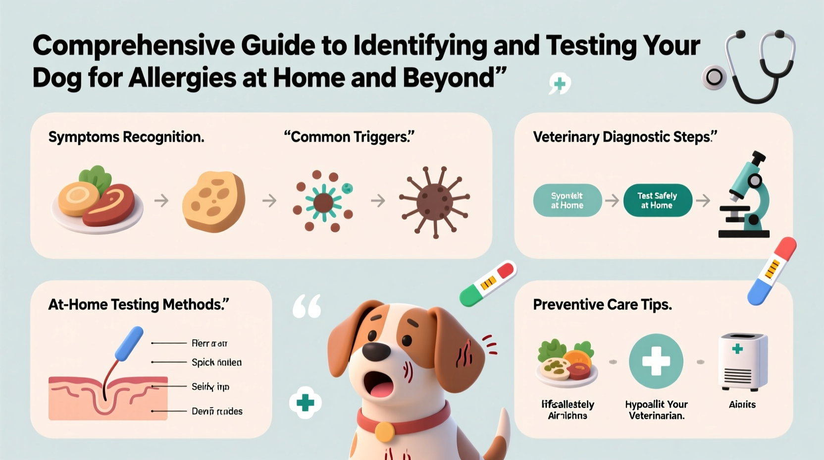 a comprehensive guide to identifying and testing your dog for allergies at home and beyond