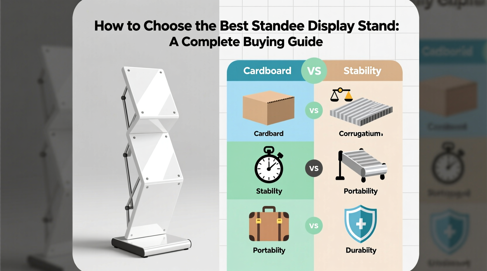 How to Choose the Best Standee Display Stand: A Complete Buying Guide
