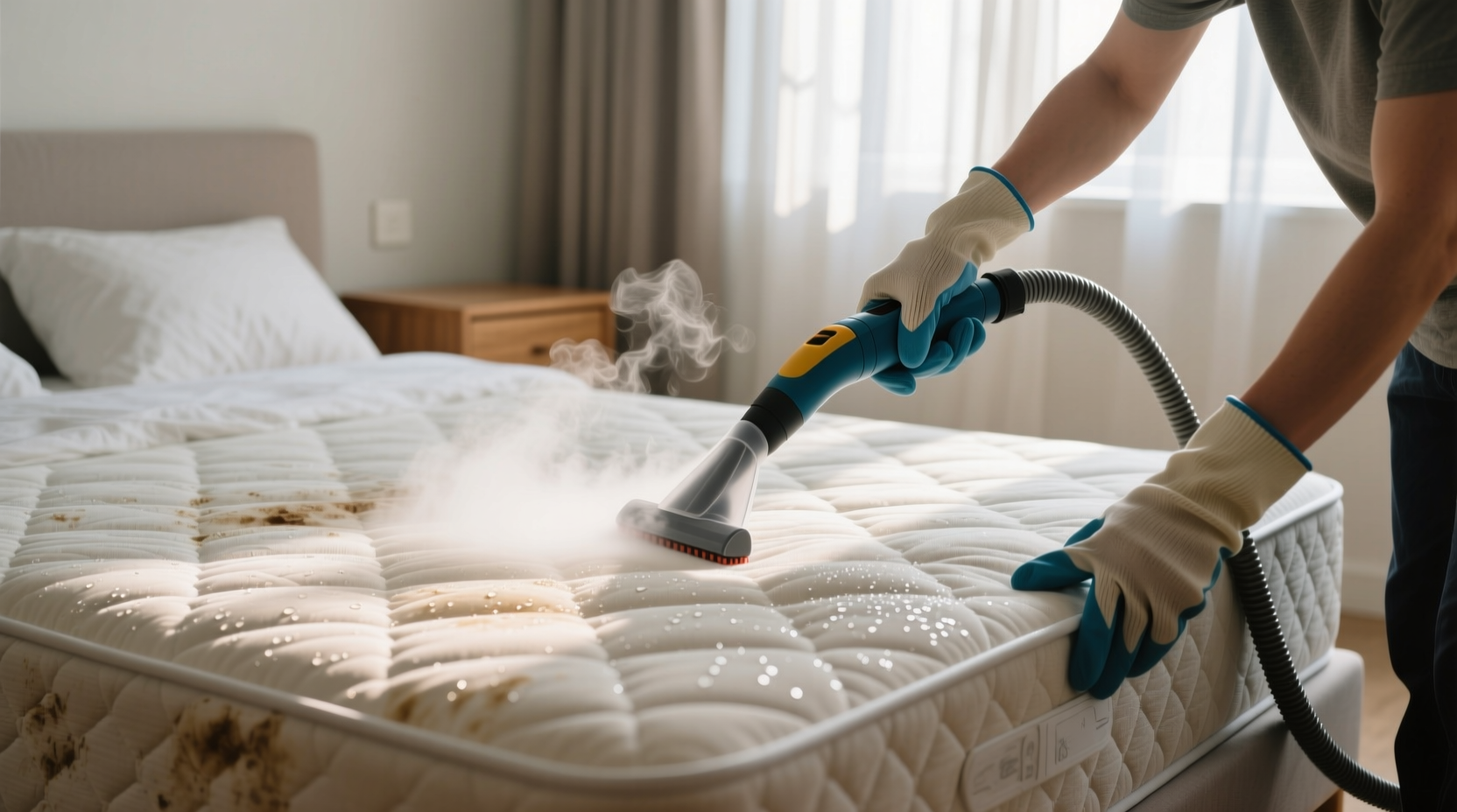 how to clean mattress