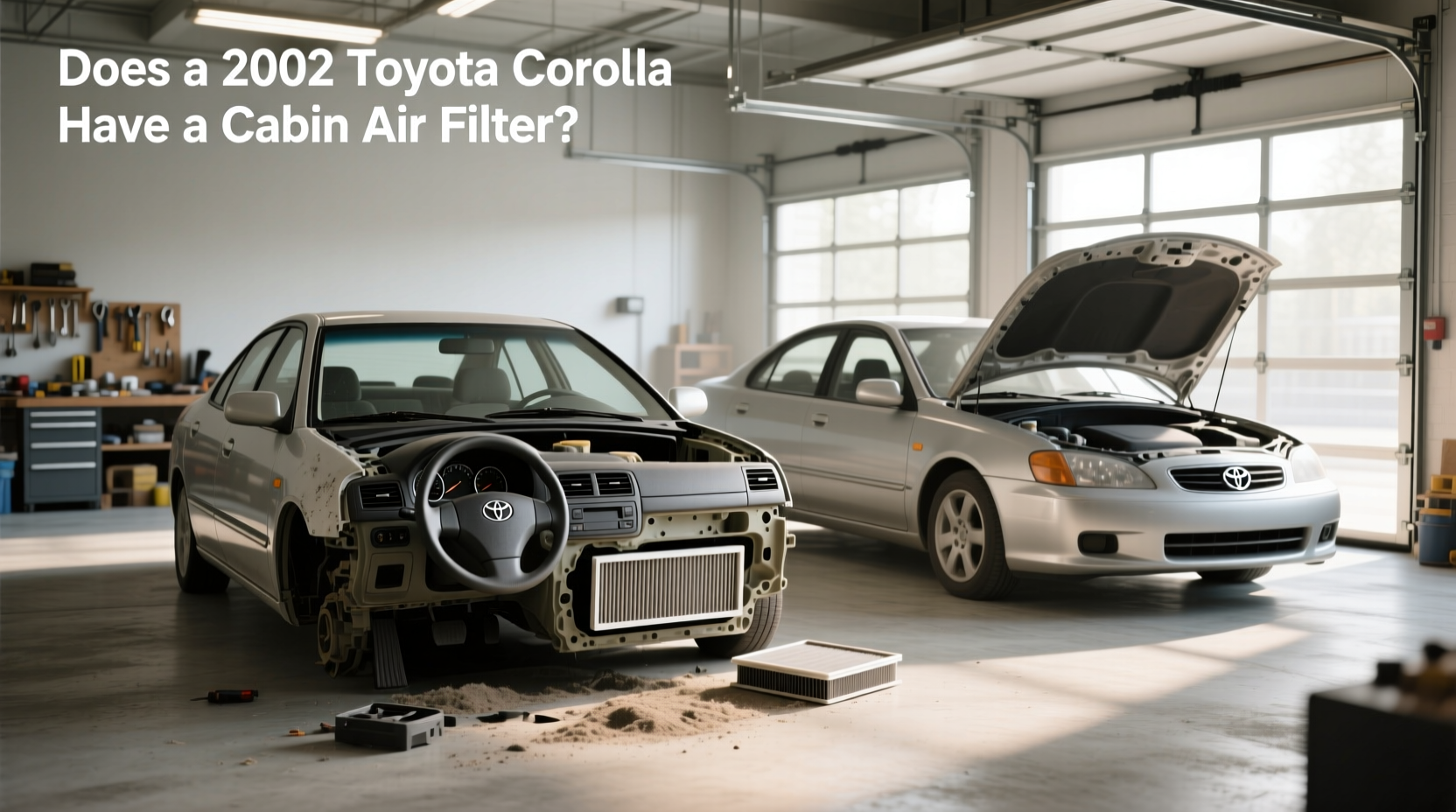 2002 camry corolla cabin air filter guide