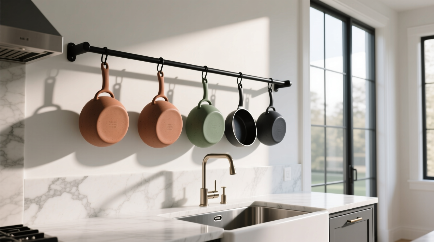 pot rack ideas