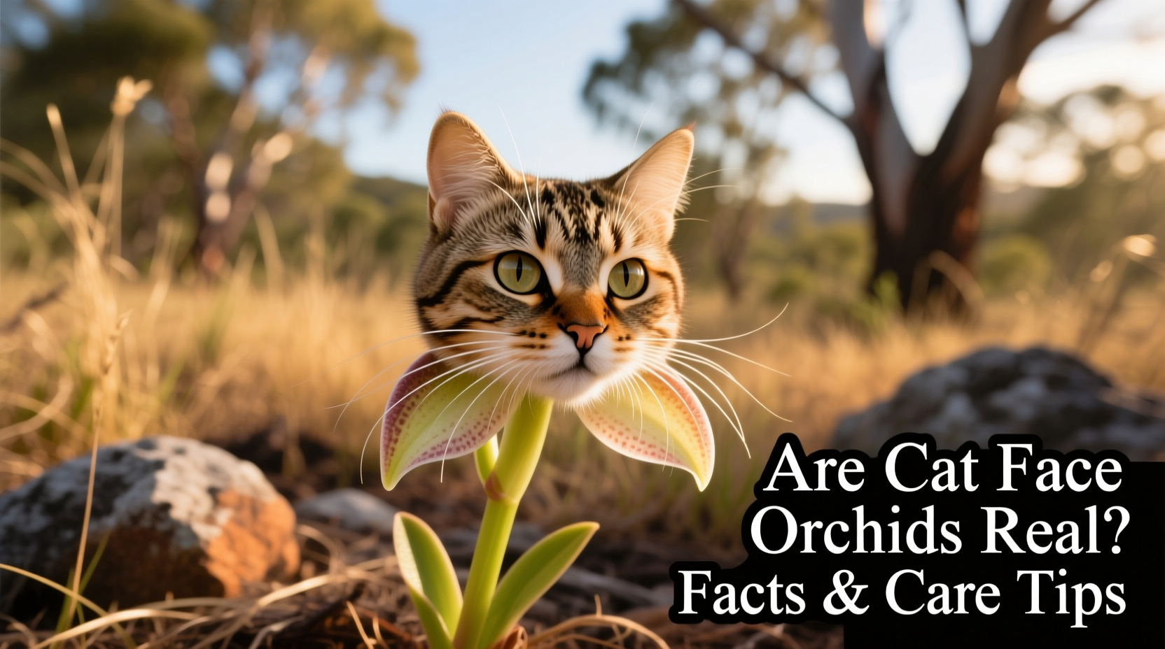 are cat face orchids real
