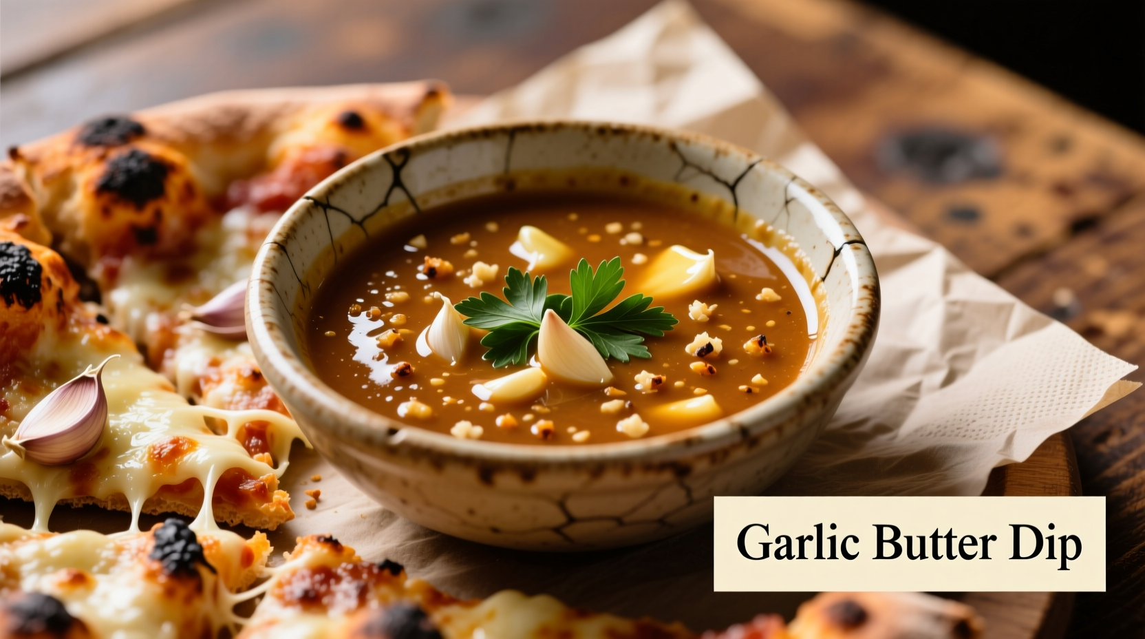 Perfect Garlic Butter Dipping Sauce for Pizza Recipe