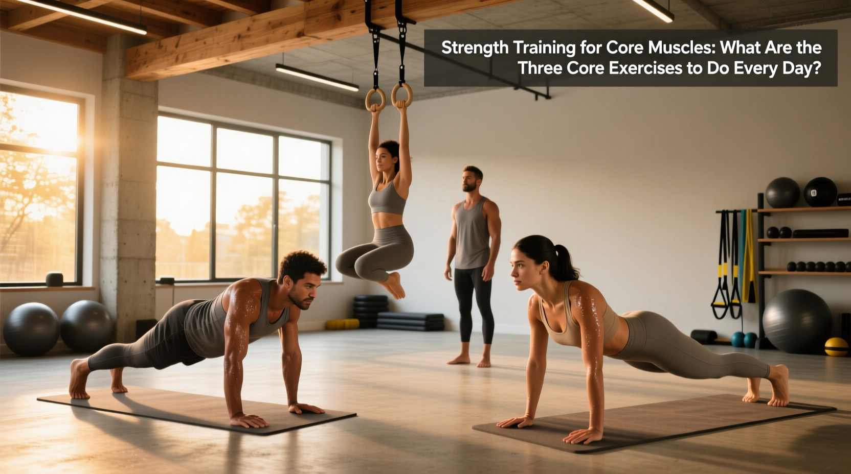 3 core exercises to do every day