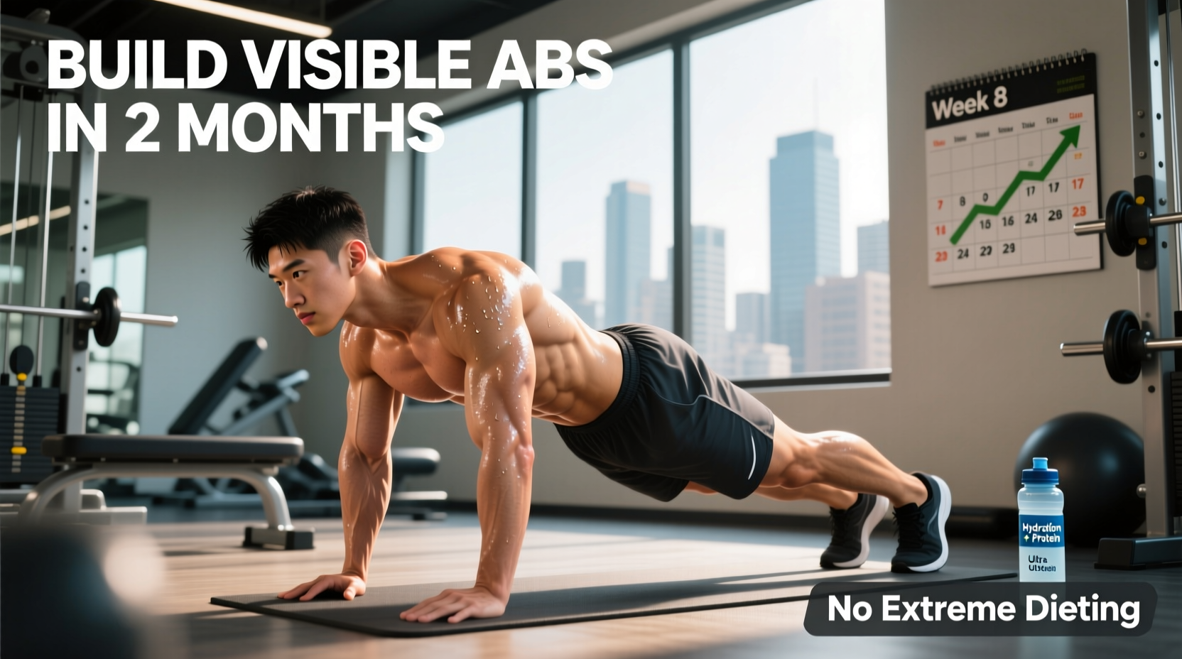 effective strategies to build visible abs in 2 months without extreme dieting