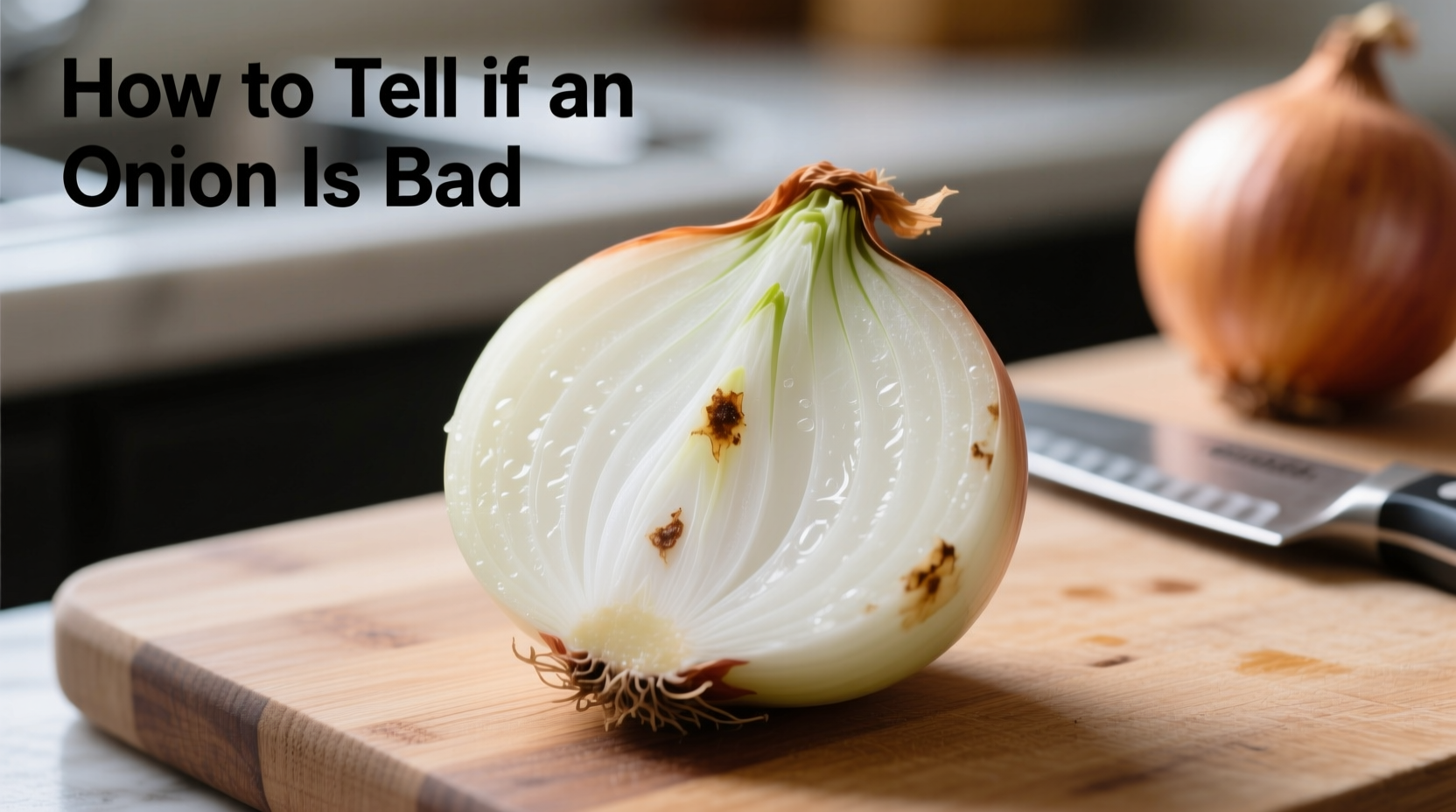 how to know if an onion is bad