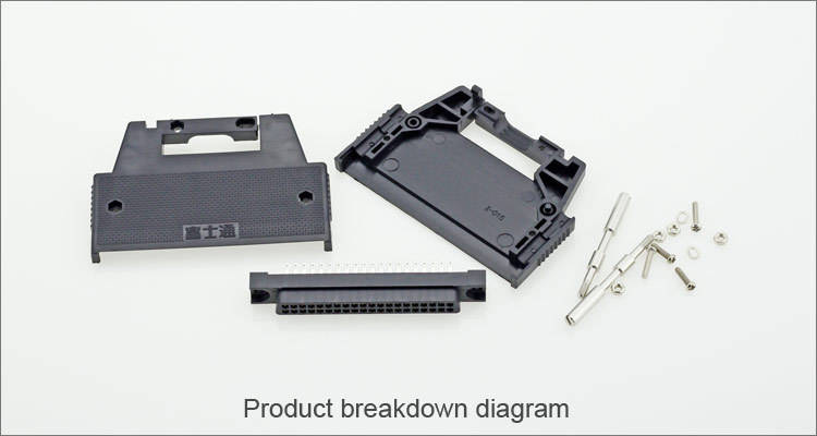 三菱QシリーズPLC用カスタマイズケーブル A6CON1 40ピンコネクタ付き 新品