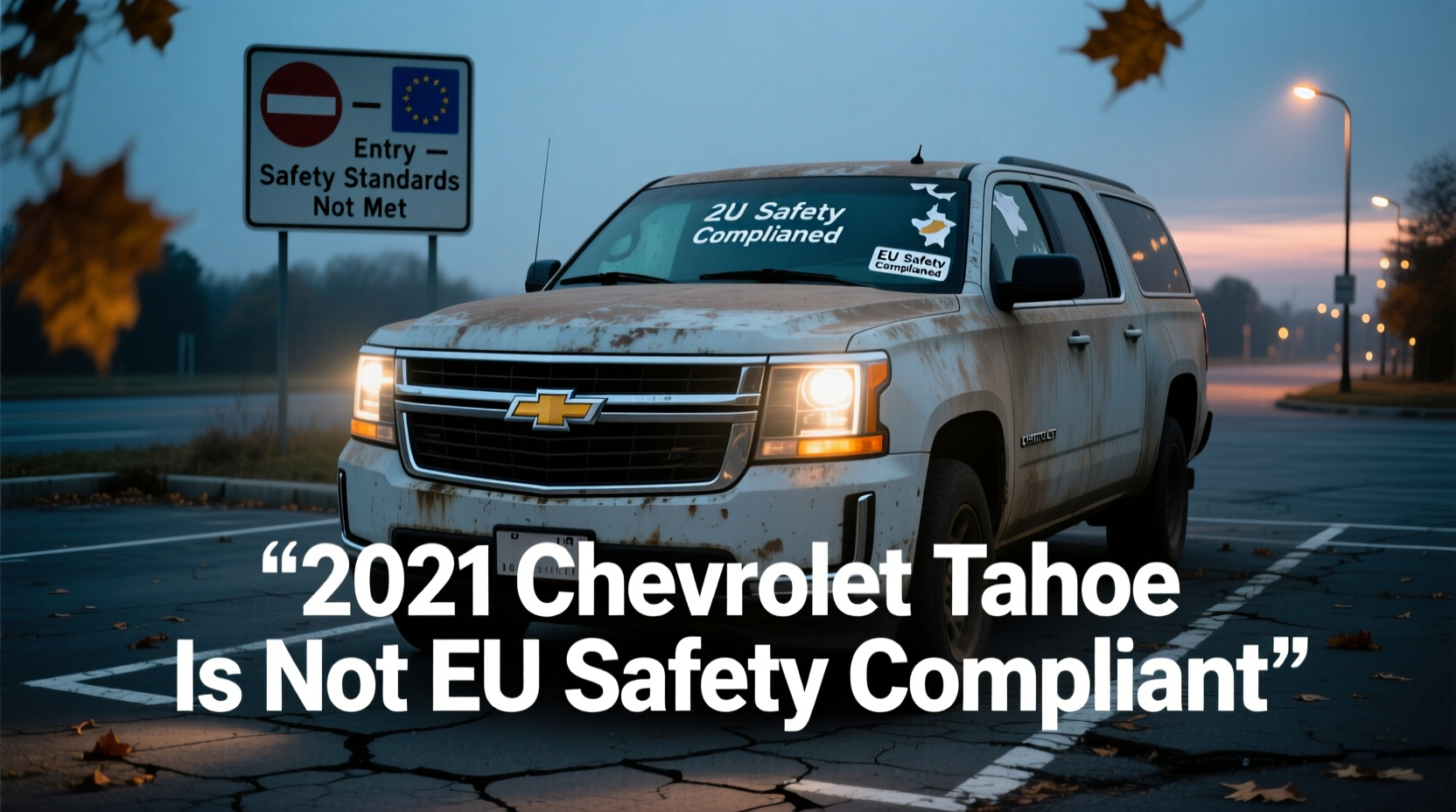 2021 Chevrolet Tahoe Is Not EU Safety Compliant