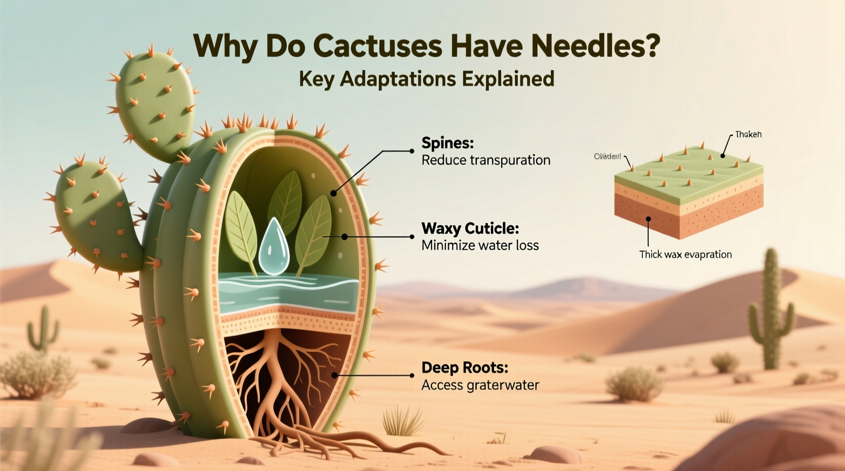 Why Do Cactuses Have Needles? Key Adaptations Explained