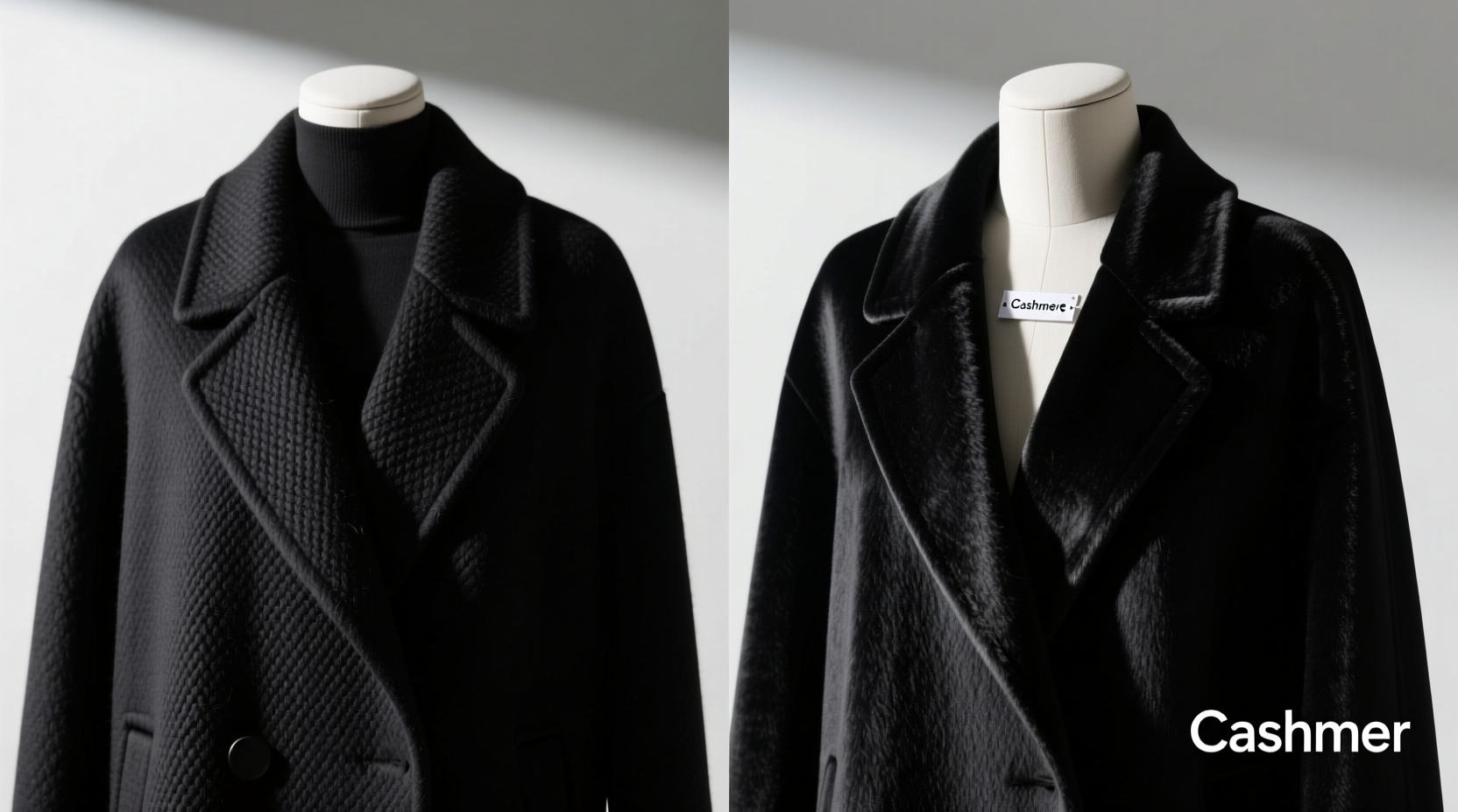 black wool vs cashmere coat is the extra for cashmere really worth it
