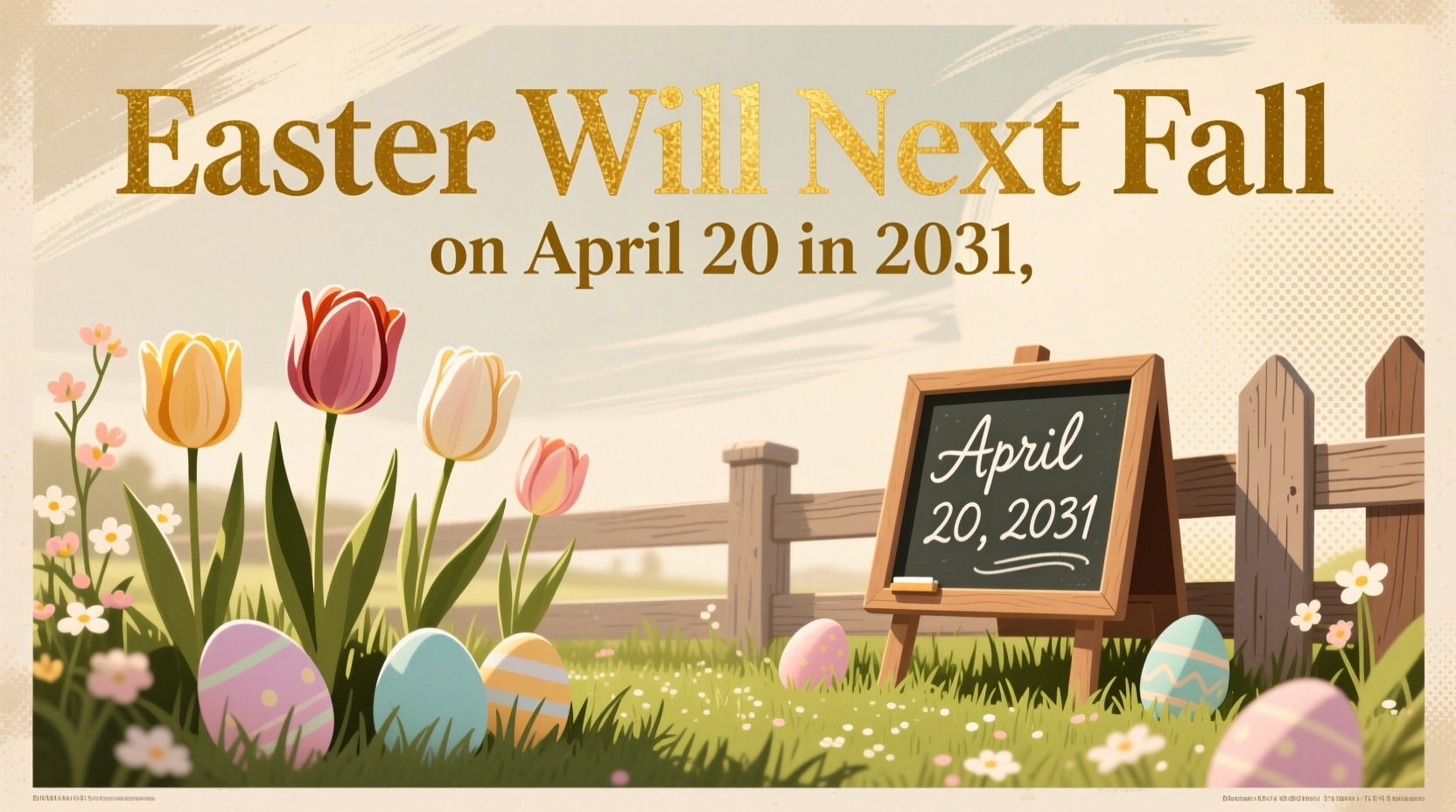 what year will easter be on april 20th again