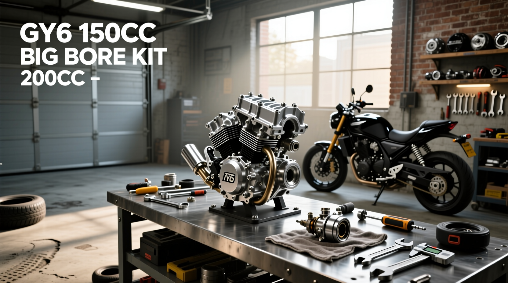 How to Upgrade GY6 150cc to 200cc with Big Bore Kit